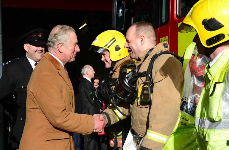 The day Prince Charles came to…