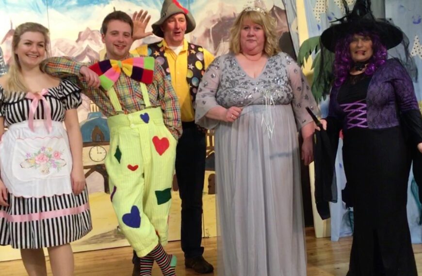 DADS army prepares for annual panto