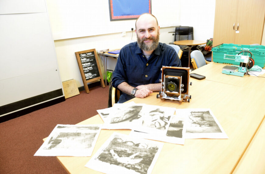 Graham sees double with his unique art