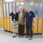 Stricken walker meets rescuers who came to…