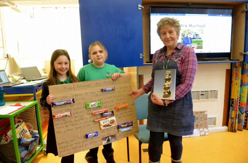 Carolyn steps down after 25 years at Cotherstone