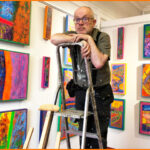 Simon celebrates a world of colour