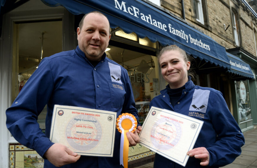 Passion for pies earns butchers a bronze award