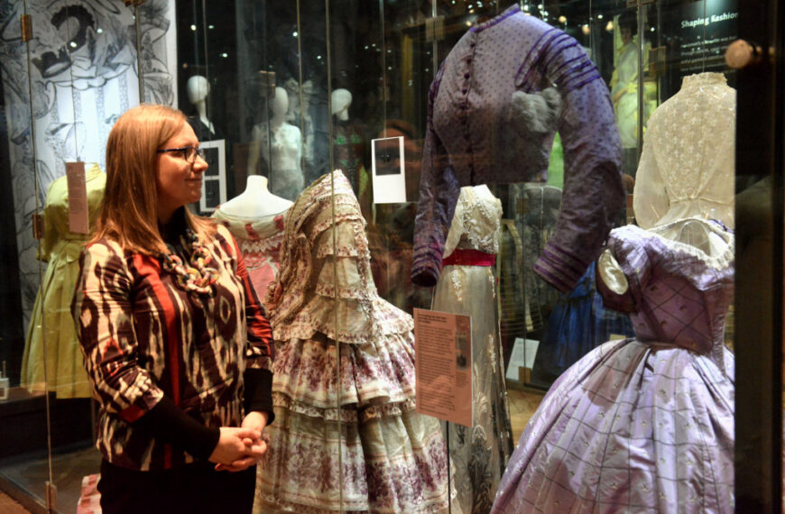 Clothes for a ‘modern-day Josephine’ go on display