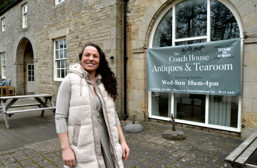 Tea and antiques at the Coach House