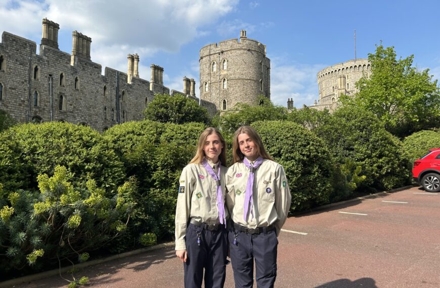 Twins receive highest Scouting honour