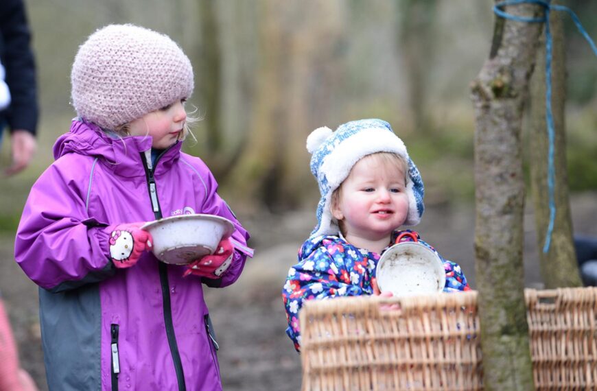 Picture gallery: Toddlers turn their hands to building next boxes