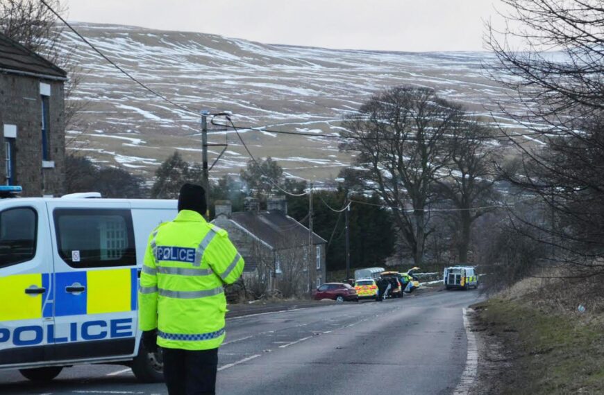 Major police response to incident near Middleton-in-Teesdale