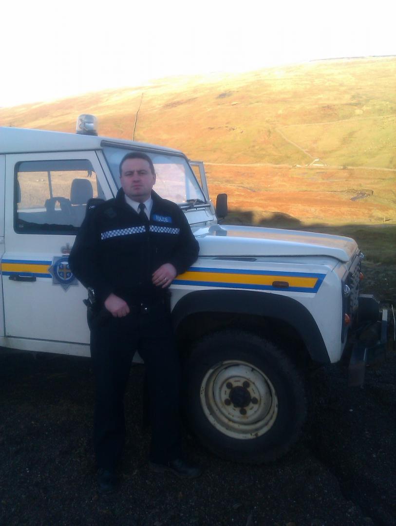 Long-serving police officer bids farewell to Teesdale