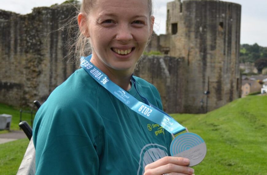 Mum’s battle inspires Kayleigh’s charity run