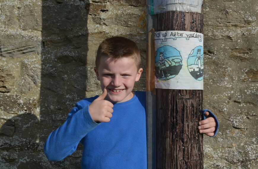 Poster boy Max is an unlikely village hero