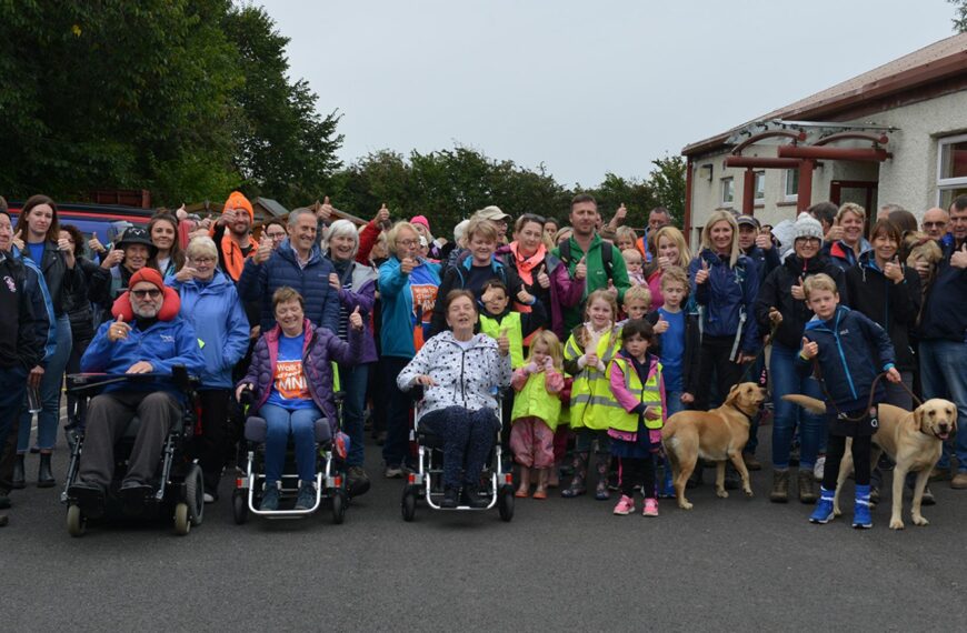 Tributes to stalwart who died just days before charity walk