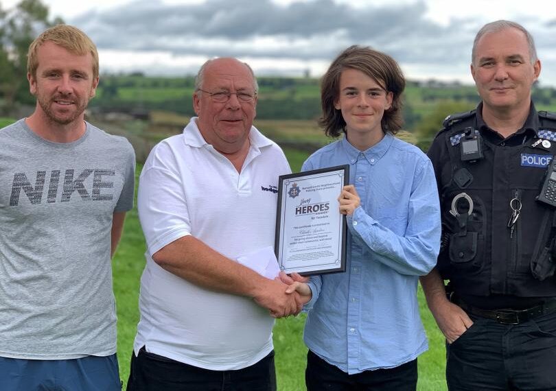 Charlie nominated for award by teacher