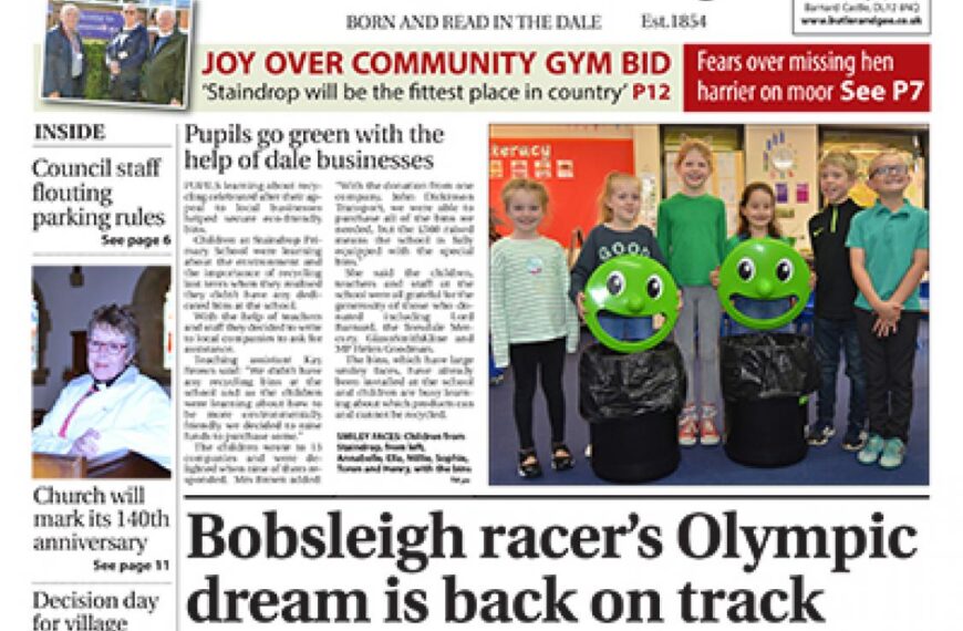 This week’s Teesdale Mercury