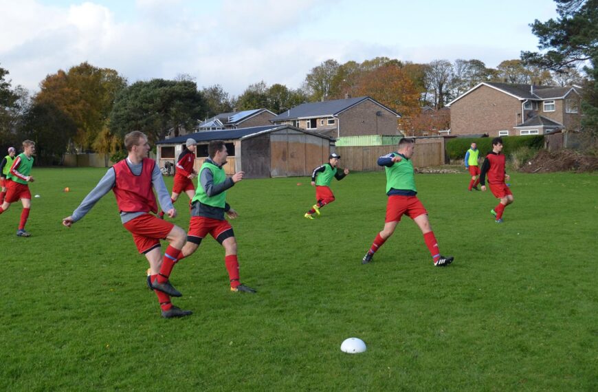 £2,000 boost for Bowes FC as work continues at Tens Field