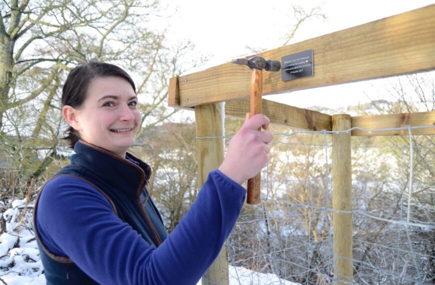 Village says thanks to couple who…