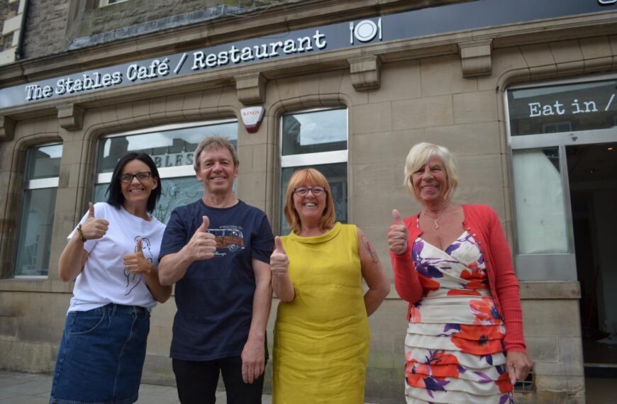 Popular cafe thrilled with high street venue