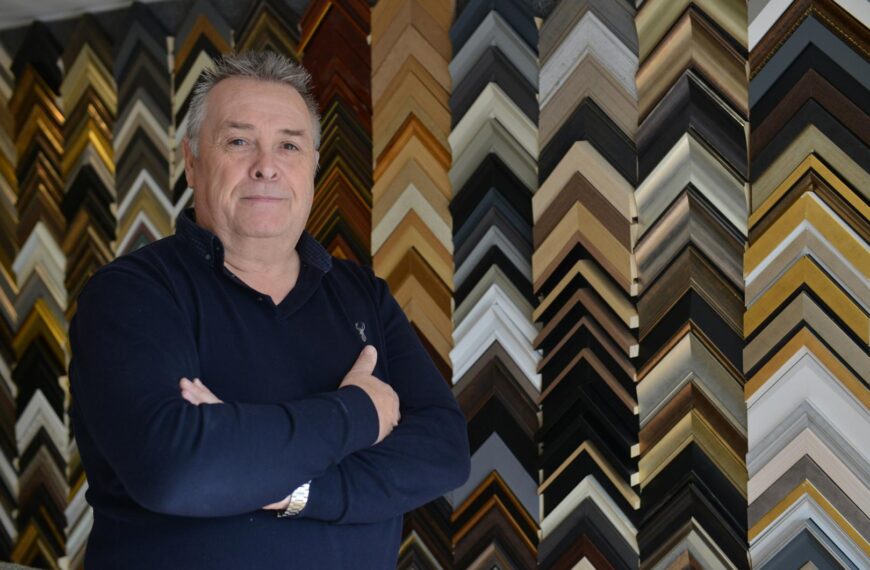 Framing business moves into new home in town centre