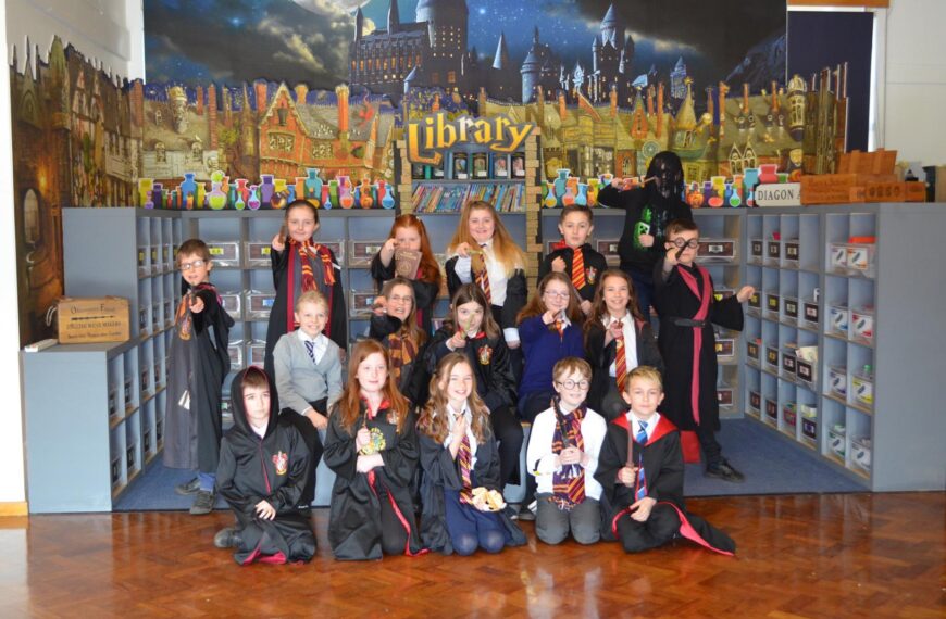 Library revamp is just magic, say Staindrop primary pupils