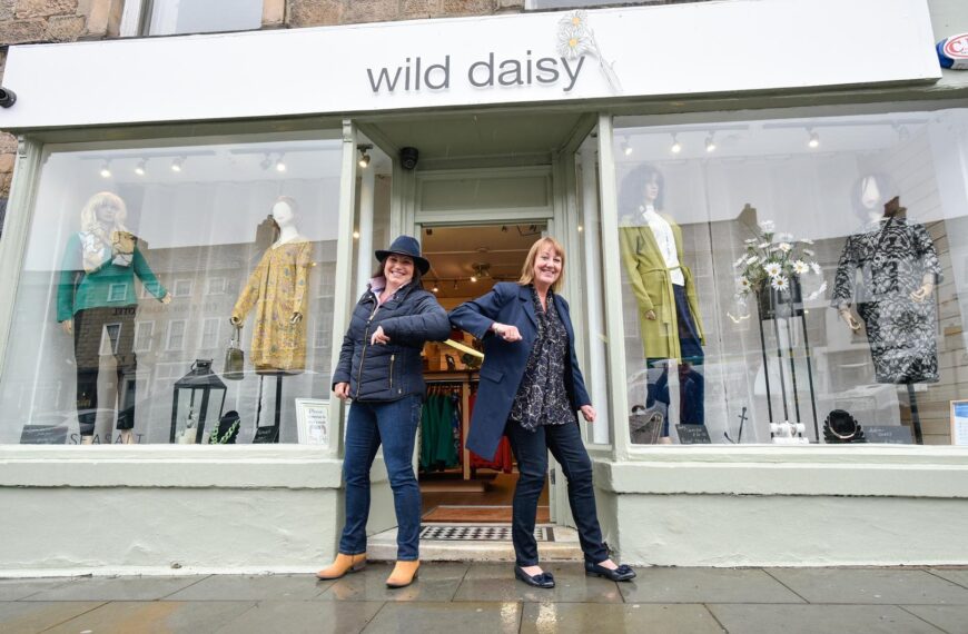 Debbie promises handbags and gladrags at new-look store