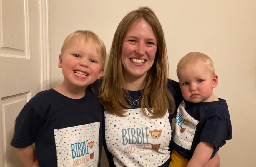 Amy’s lockdown fun with children inspires new venture