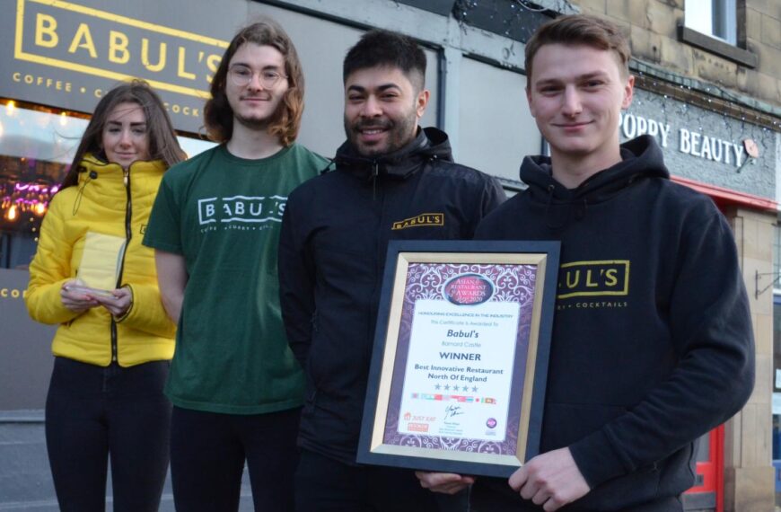 Restaurant cooks up award for innovation