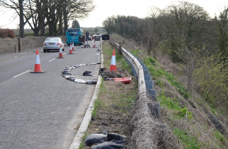 Fresh fears of A67 landslip despite £2.4m repair work