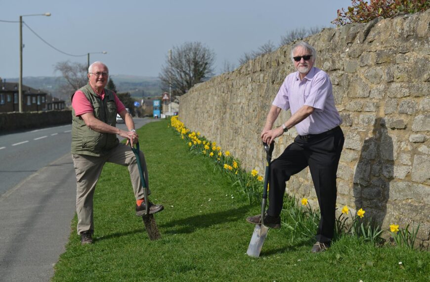 Blaze of colour as friends’ effort to plant 2,000 bulbs springs to&hellip;
