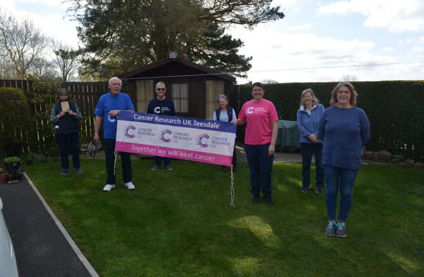 Volunteers step up to raise cash for Teesdale branch of Cancer Research&hellip;