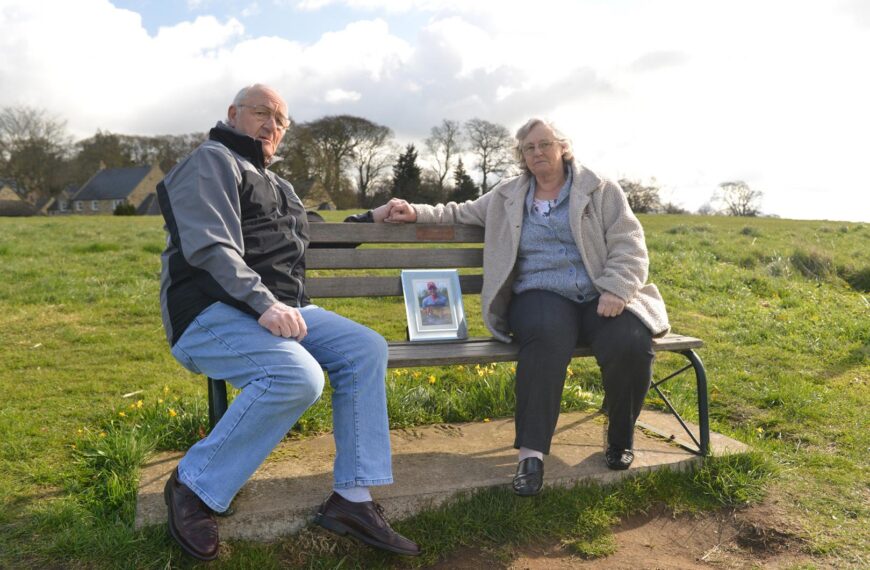 Family devastated as son’s memorial bench is vandalised
