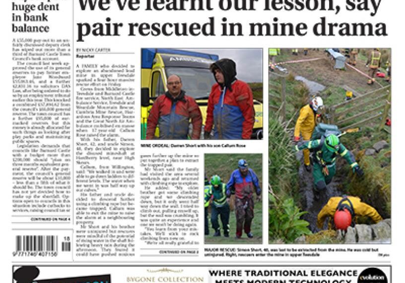 This week’s Teesdale Mercury is in the shops now