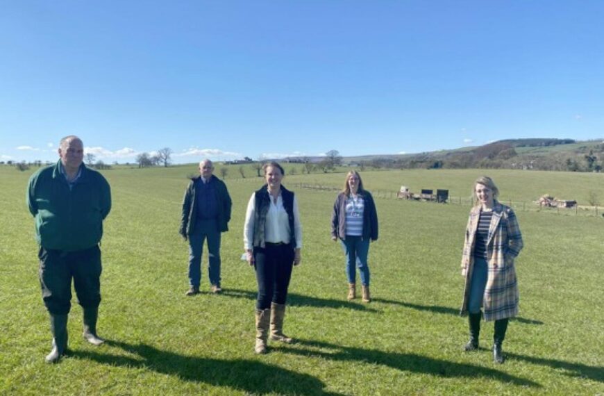 Brexit and future of the uplands on agenda during farm minister’s visit