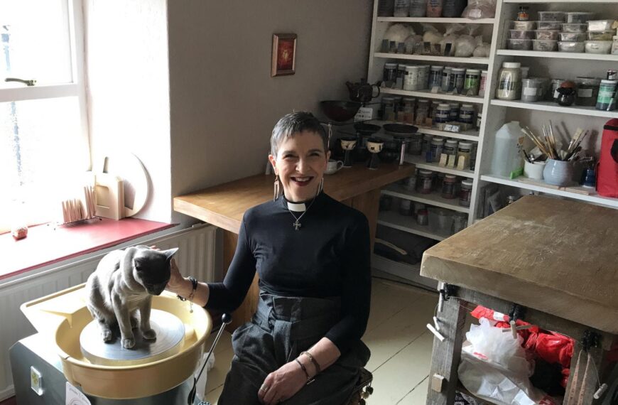 Working with clay is a lifeline for Judith