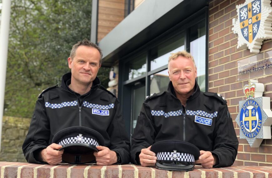 Ed’s back on the beat as Teesdale’s police inspector