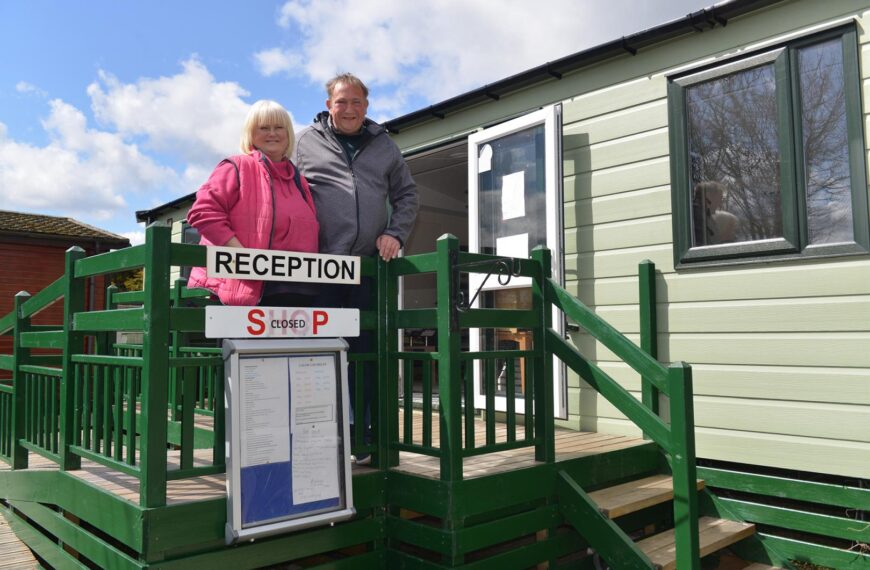 Caravan park to expand as folk holiday at home