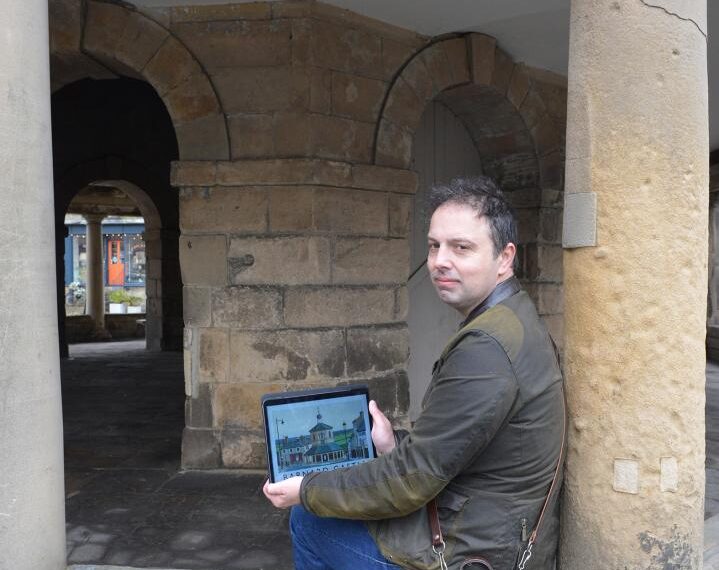 Award-winning artist inspired by railway posters