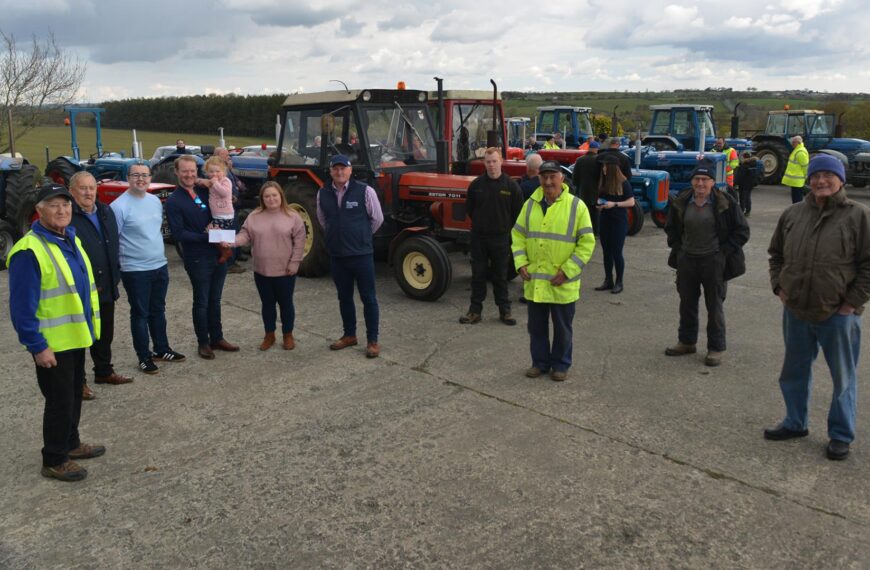 Tractor rally honours medics who saved trio’s lives