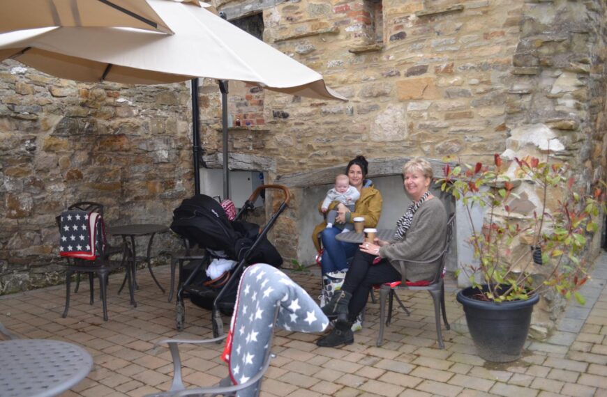 Secret’s out about shop’s hidden garden