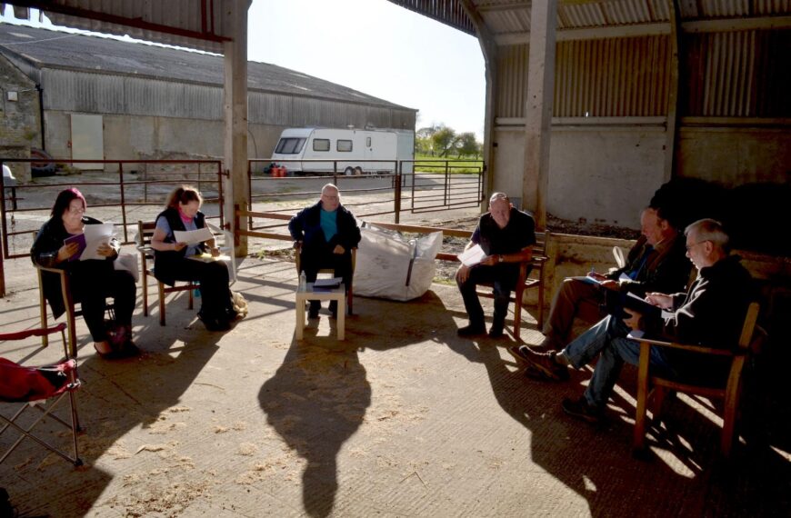 A cow-ncil meeting with a difference