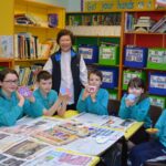 Stone by stone, Gainford pupils create labyrinth