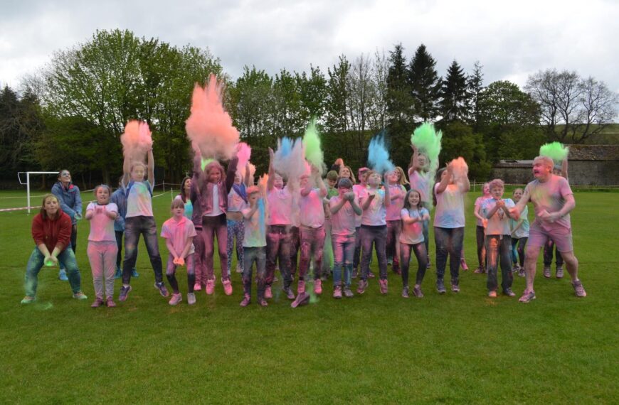 Colour run gets kids active