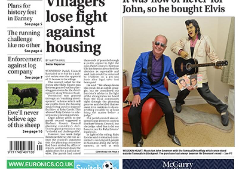 This week’s Teesdale Mercury is in the shops now