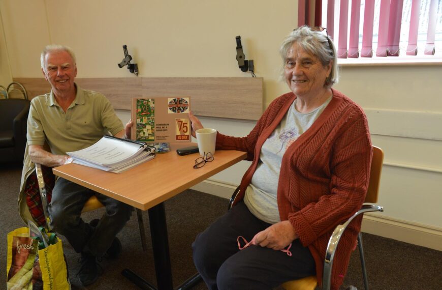 Book tells of village’s effort at home and abroad