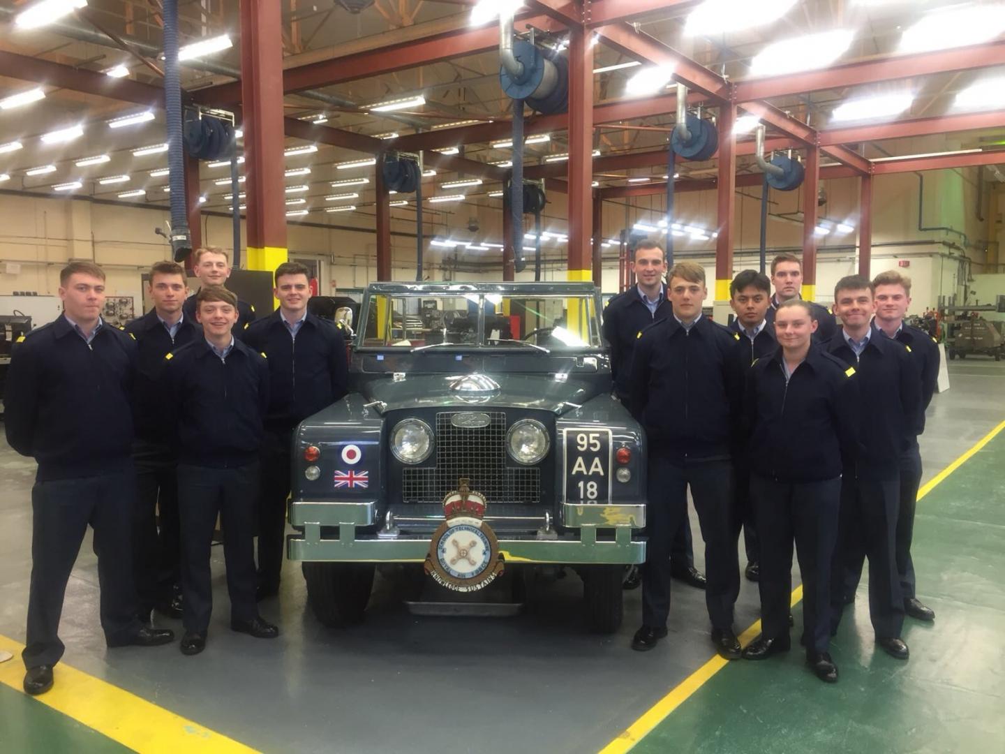 Air force recruit heads for the hills&hellip;