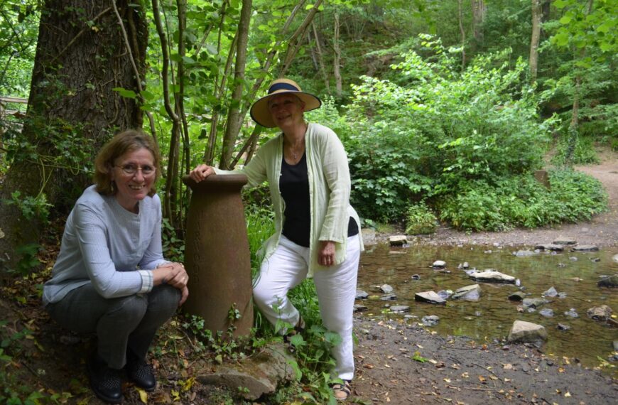 Putting 22 cast iron markers in the frame