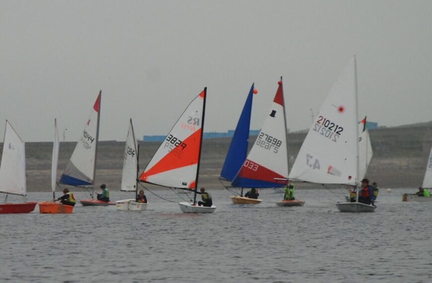 Youngsters take to sailing ‘like ducks to water’