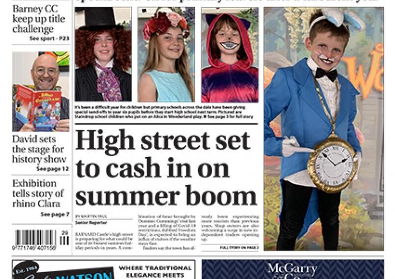 The Teesdale Mercury – this week’s edition is on the newstands