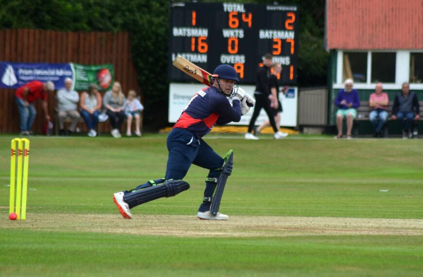 Bousfield’s blast sets up Kerridge Cup final date