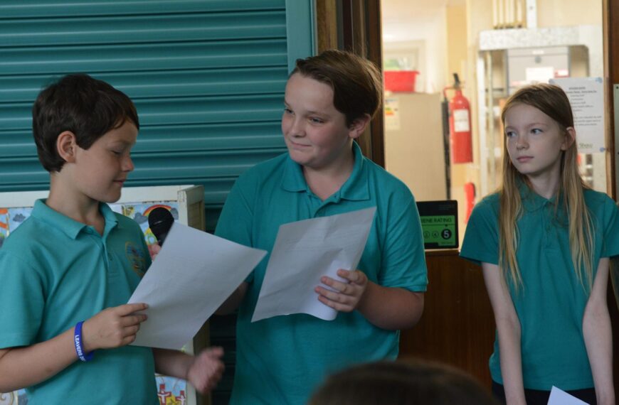 Fond farewell as Gainford pupils move on up