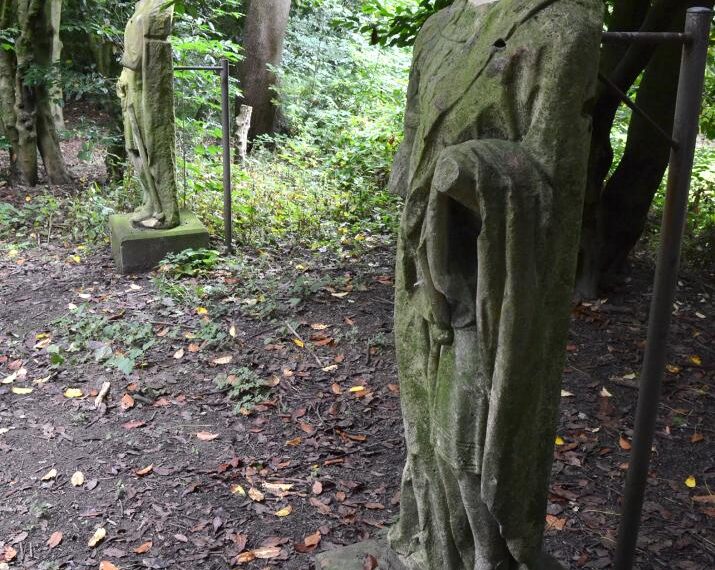 Bowes Museum statues damaged by vandals